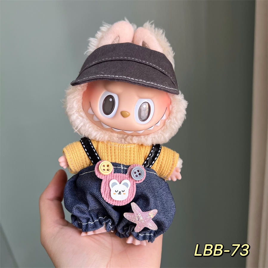 Labubu's Cozy Wardrobe-17cm Labubu Fashion Doll Clothes