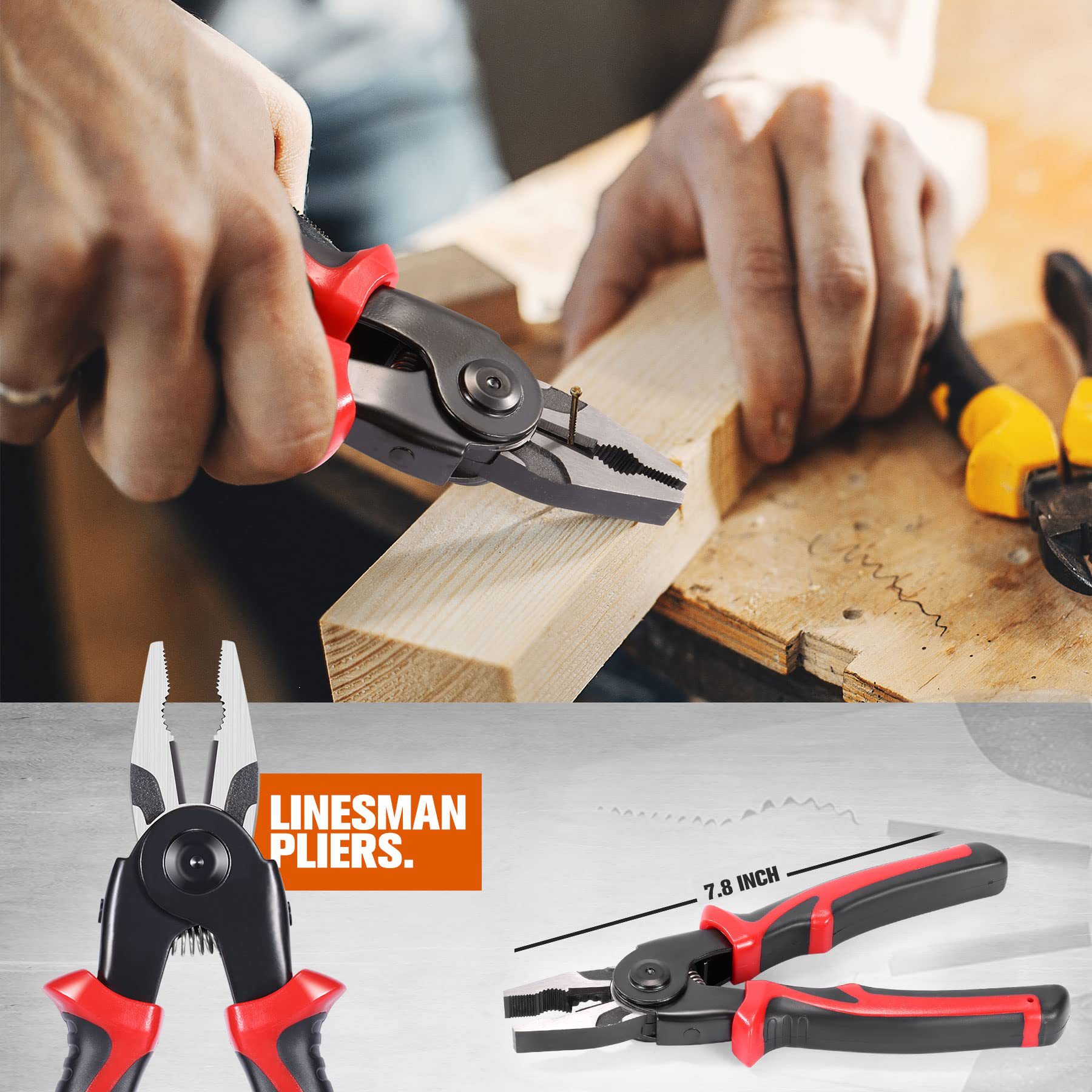 5 in 1 Combination Plier Tool Set