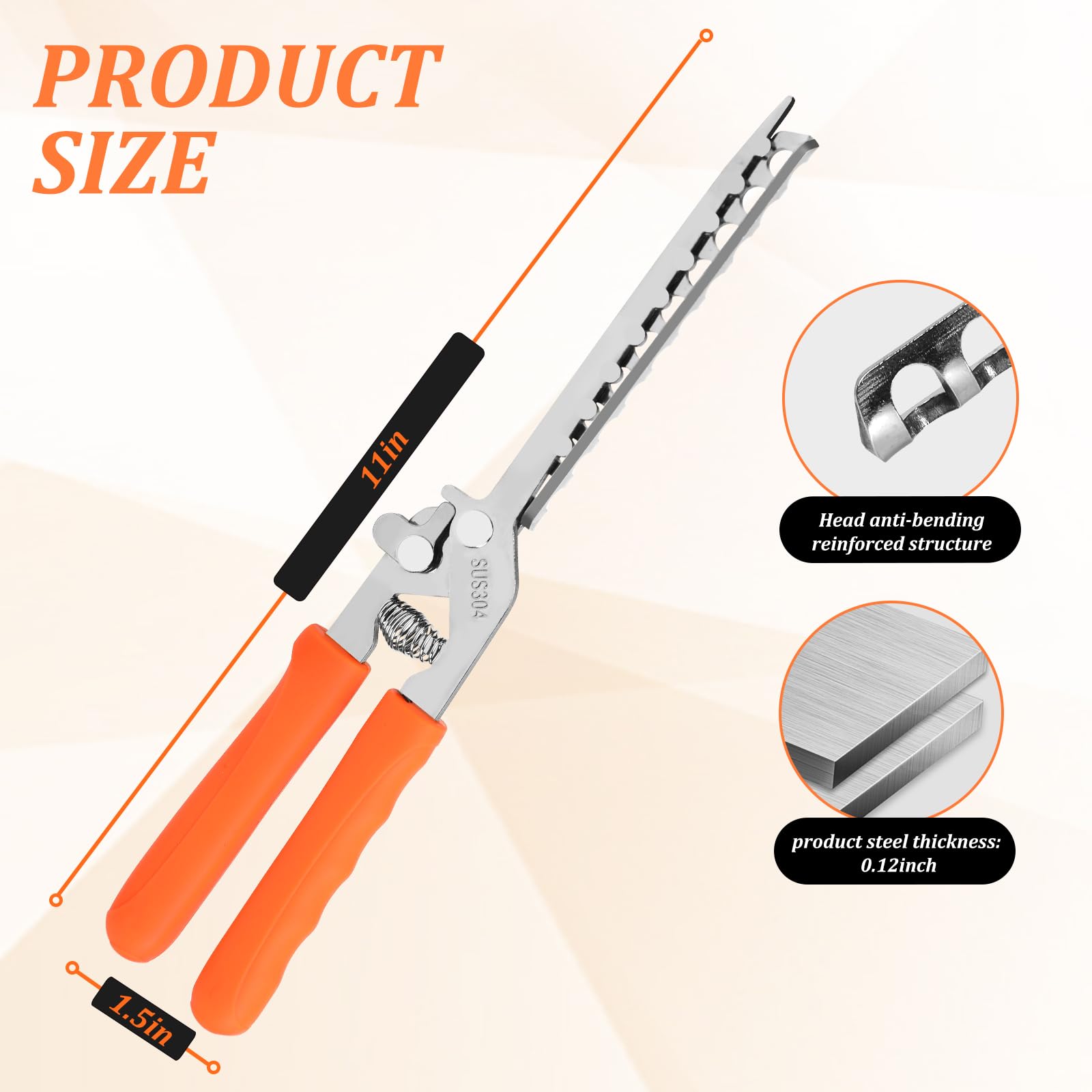 Stainless Steel Rib Membrane Remover Tool