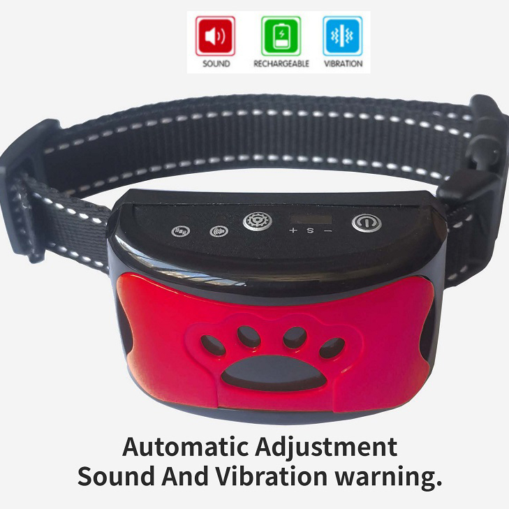 Rechargeable Intelligent Adjustment Anti-Bark Dog Collar