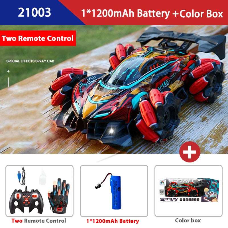 2.4G 4WD Space Drift RC Car With Led Lights