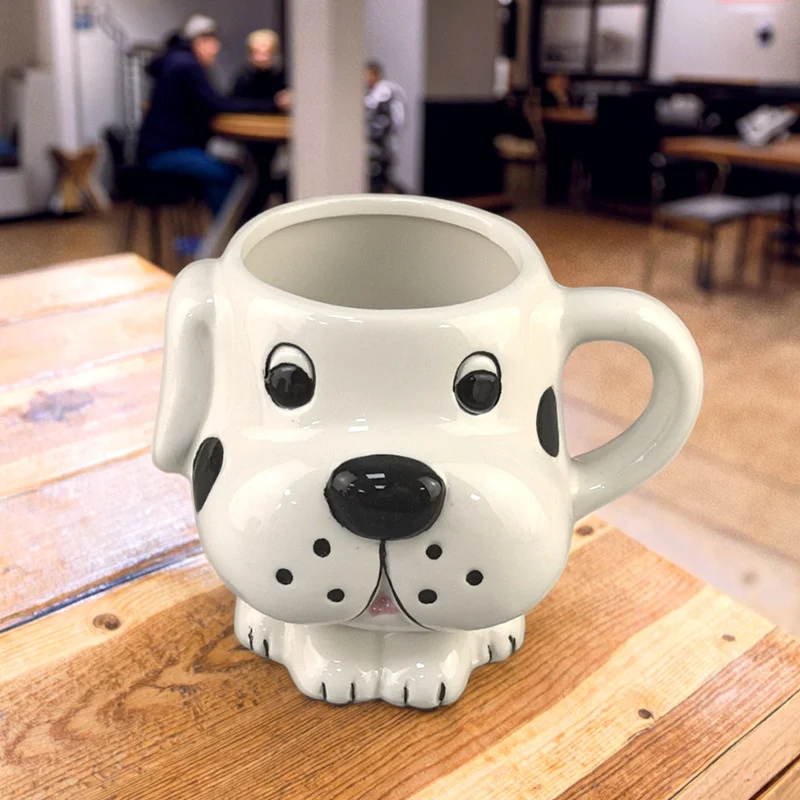 Dachshund Mug Ceramic Funny Dog Lover Gift 3D Sausage Dog Coffee Cup