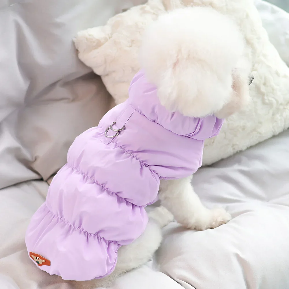 Extra Thick Fleece-Lined Dog Coat, Suitable For Small And Medium-Sized Dogs And Cats.