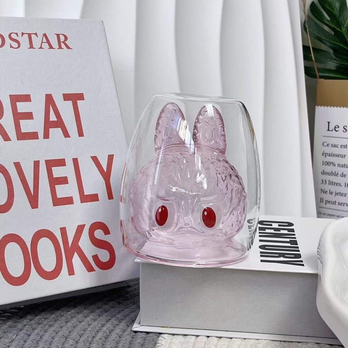 🐰Cute Glass Bunny Cup
