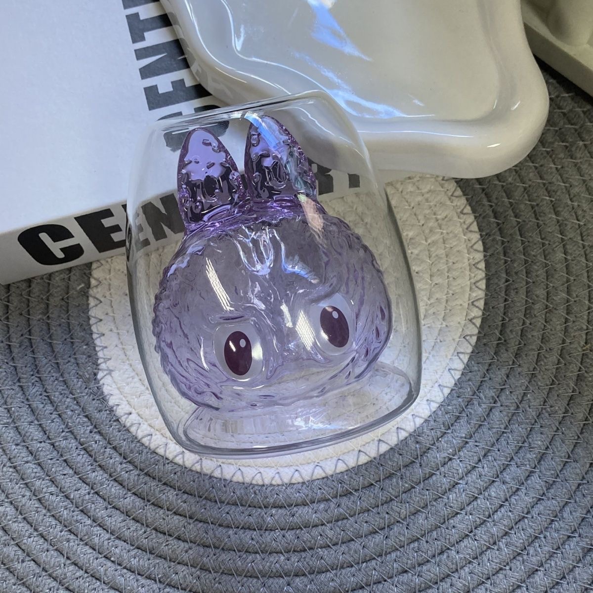 🐰Cute Glass Bunny Cup