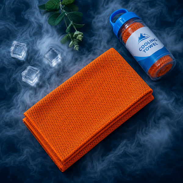 ❄️Cold Sweat Towel You Can Use Anywhere, Anytime! Reusable Soft Absorbent Cooling Portable