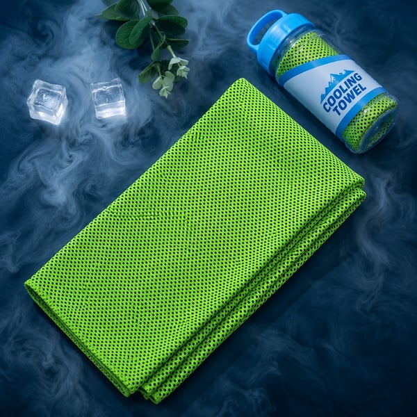 ❄️Cold Sweat Towel You Can Use Anywhere, Anytime! Reusable Soft Absorbent Cooling Portable