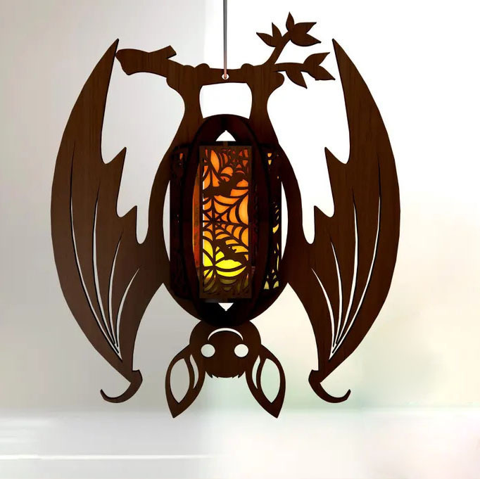 Halloween Deocrative Bat Lantern