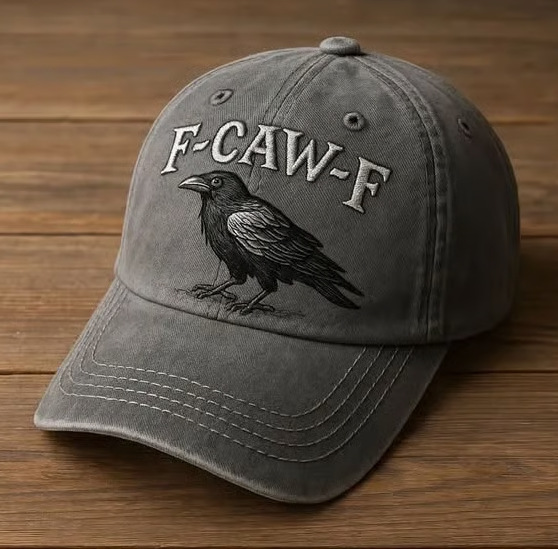 🔥F-CAW-F Crow Hat - 100% Made in the USA