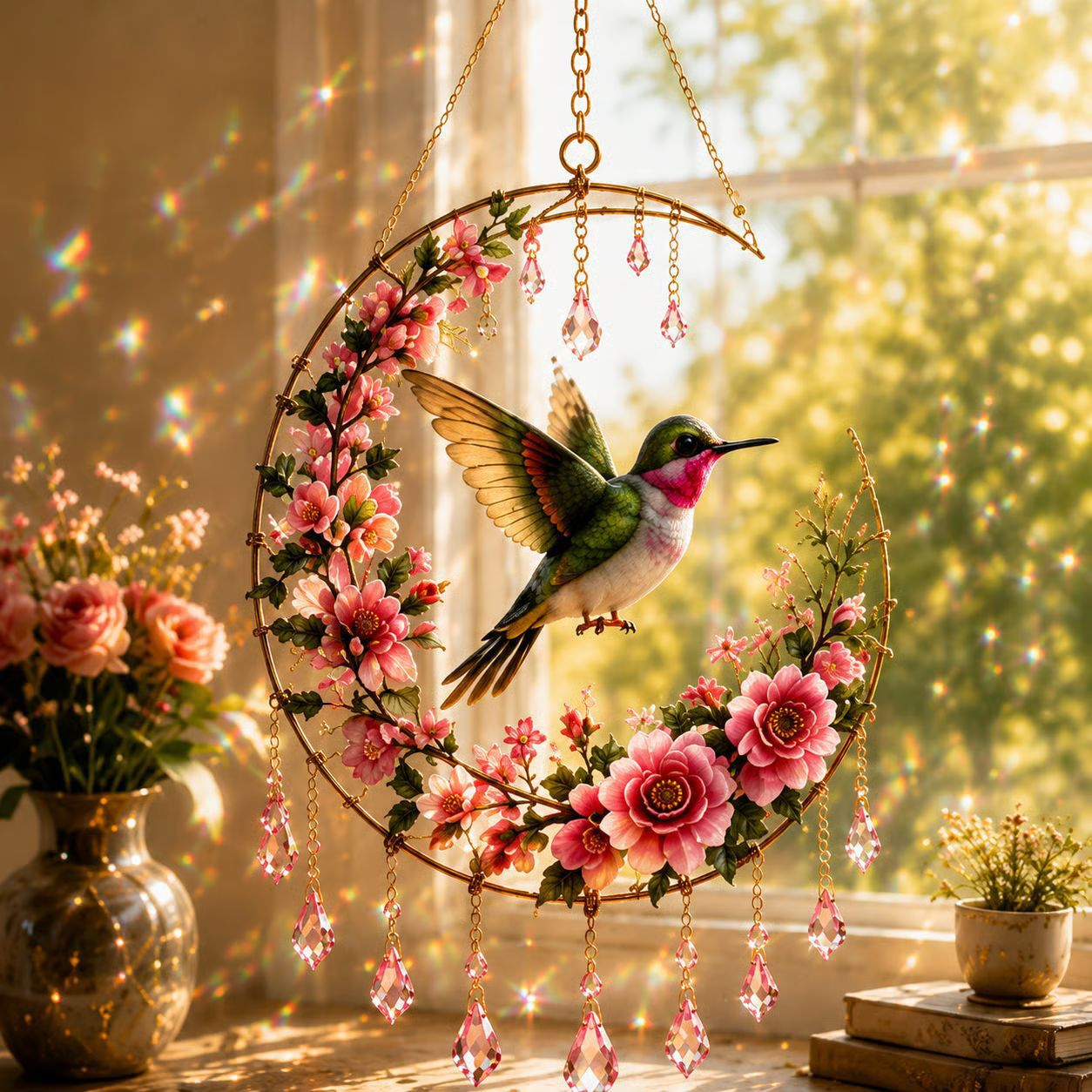 Crystal Garden Suncatcher – Turn an Empty Window Into a Beautiful, Light-Filled Corner