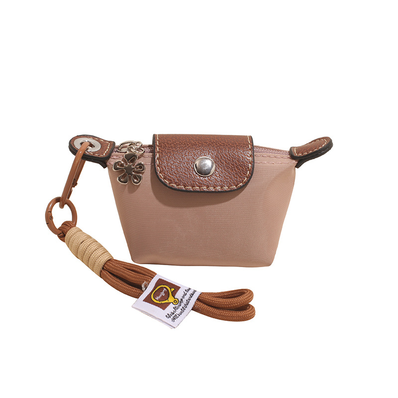 Dumpling Bag Detachable Nylon Wrist Strap Coin Purse