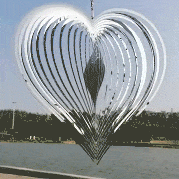 ❤️2025 Valentine's Day Hot Sale-Heart Wind Spinner