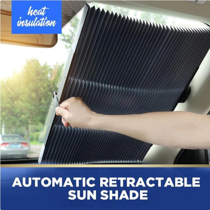 🔥Hot Sale 50% 0FF❄️Automatic Retractable Sun Shade