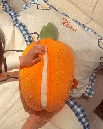 🔥Strawberry Bunny Transformed into Little Rabbit Fruit Doll Plush Toy