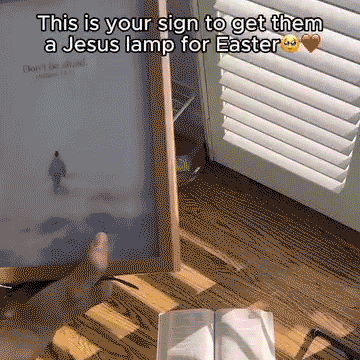 The Jesus Lamp（ LED Painting Inspiring Jesus Painting Decorative Lights）