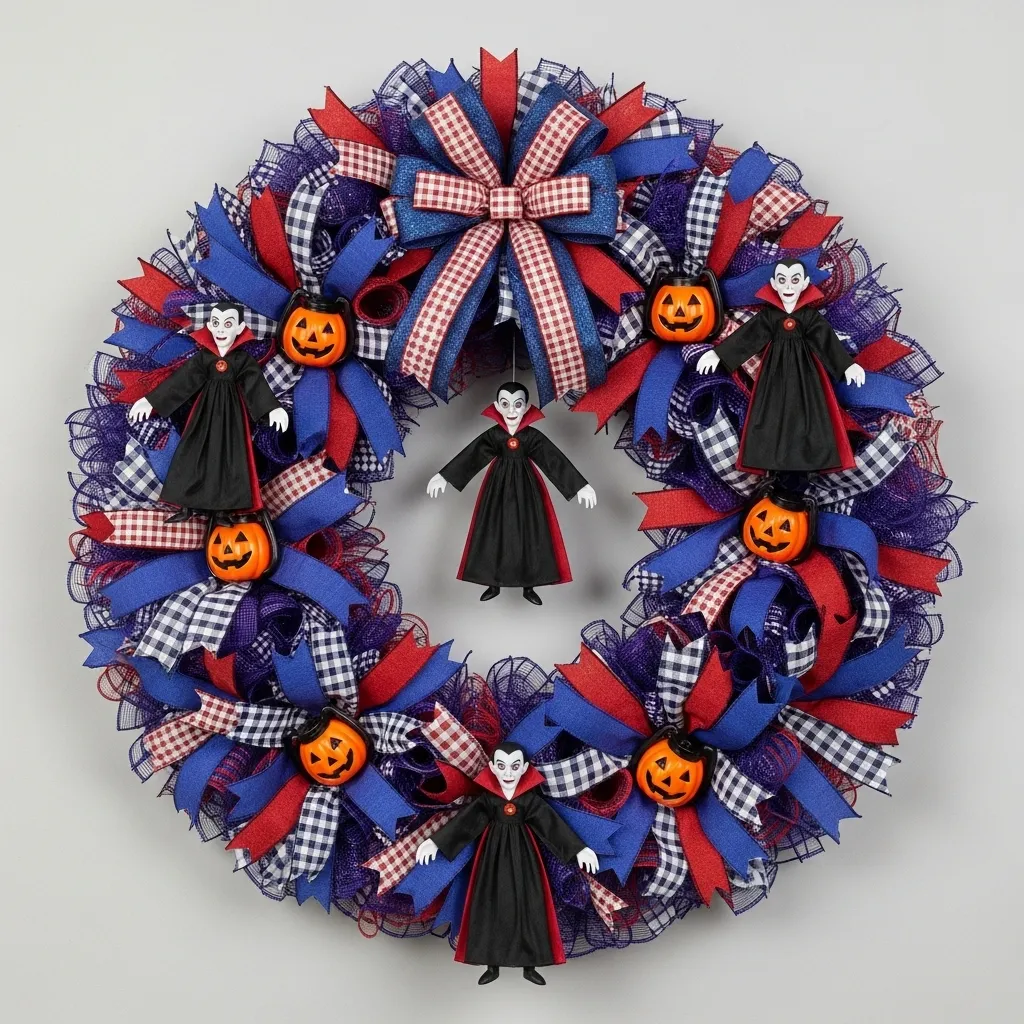 🎃Halloween Spooky Charm Door Wreath