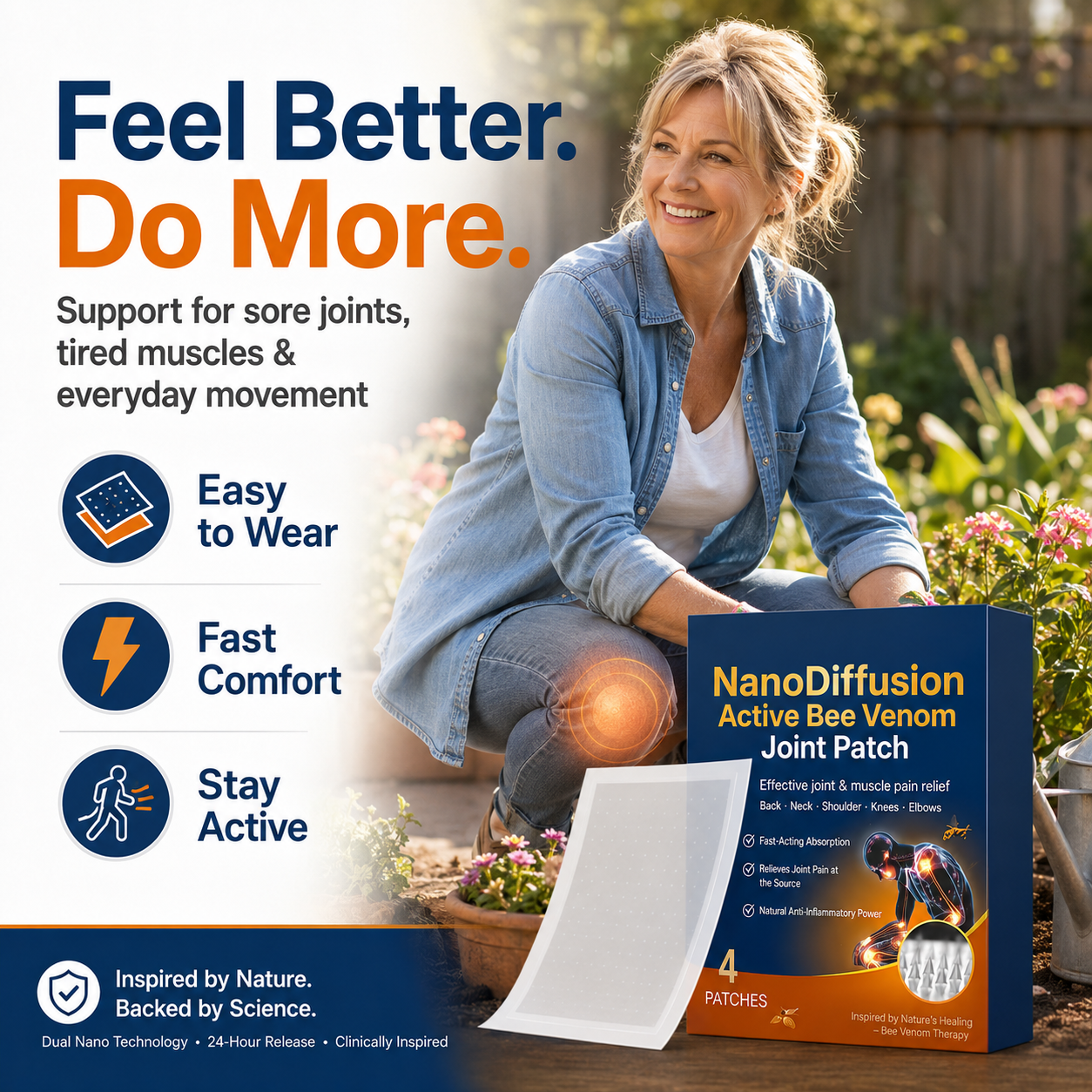 Muscle & Joint Relief Patch – Targeted Comfort for Pain, Soreness