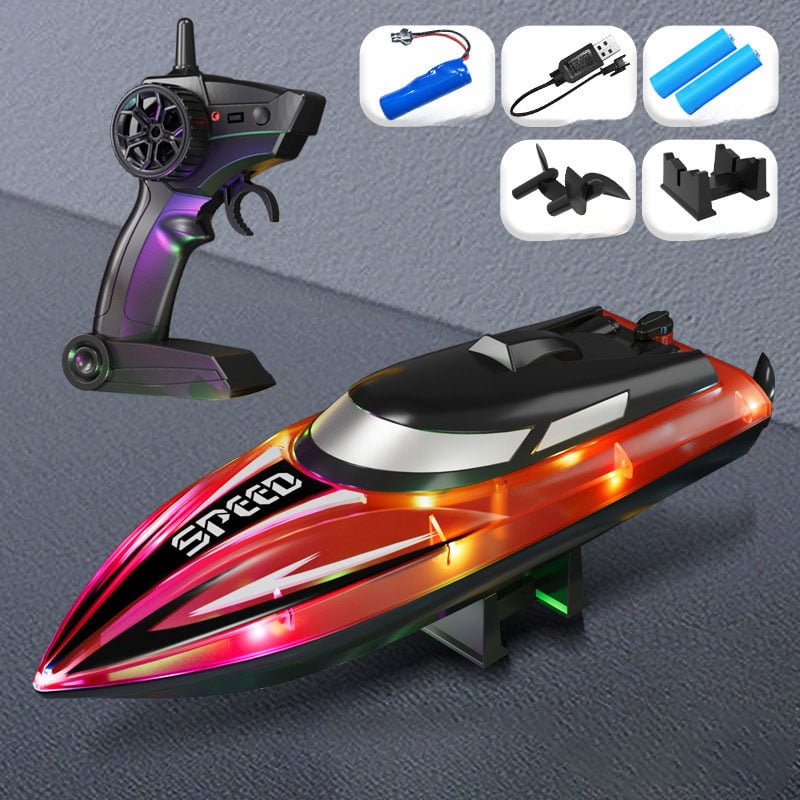 Force1 Velocity Fast RC Speed Boat with Underwater Driving Feature