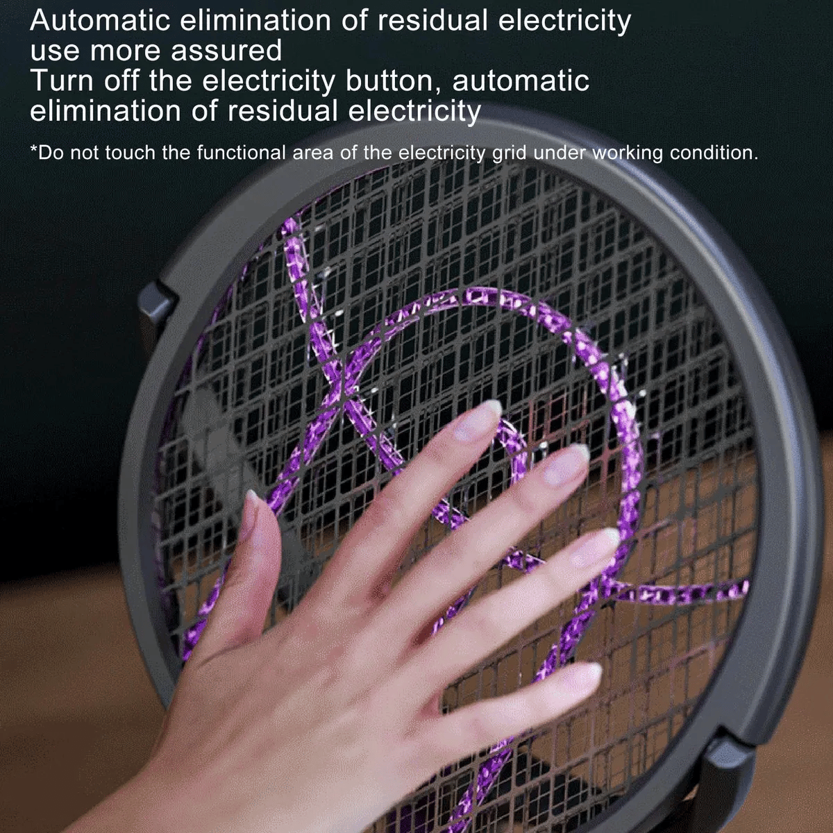 Foldable Telescopic Electric Mosquito Swatter