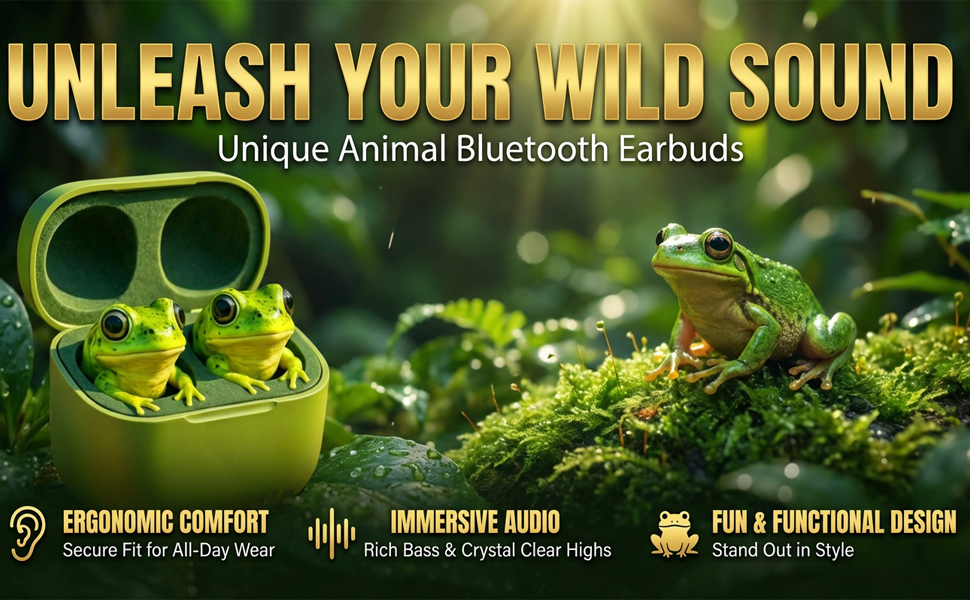 Animal Earbuds