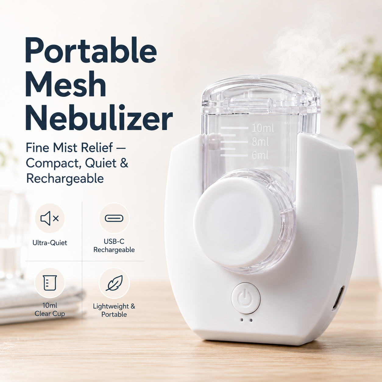 HEALATIA™ Nebulizer - Be Ready for Health Emergencies!