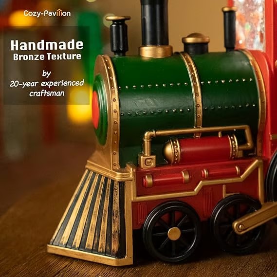 🎅Christmas Eve train snowflake Music Box