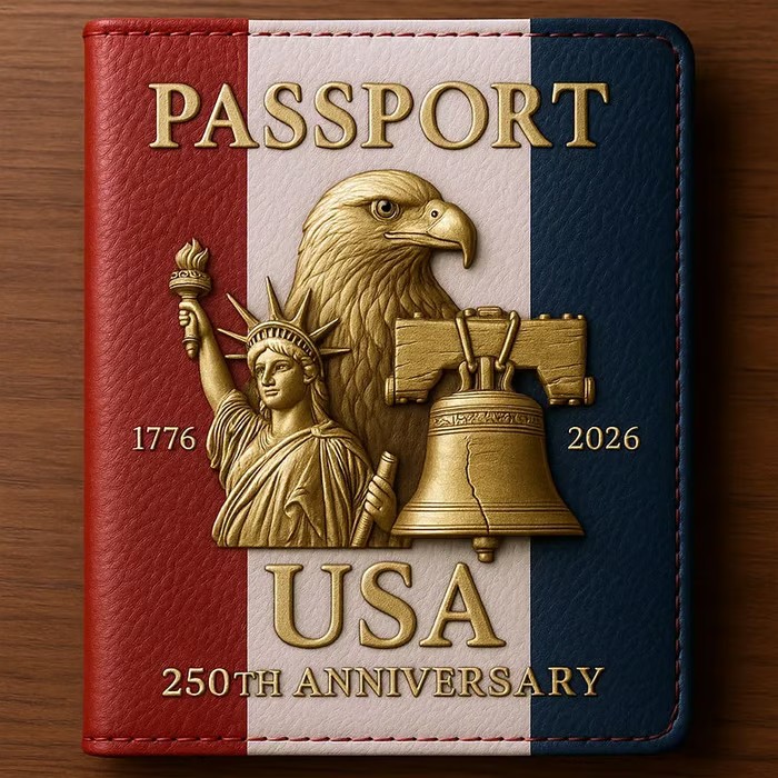 🔥LAST DAY 49% OFF - United States 250th Anniversary Passport Holder