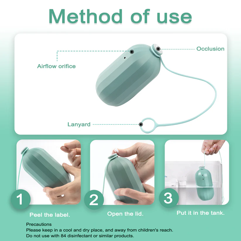 🚽2 Pcs Automatic Toilet Bowl Cleaner Light Fresh Scent