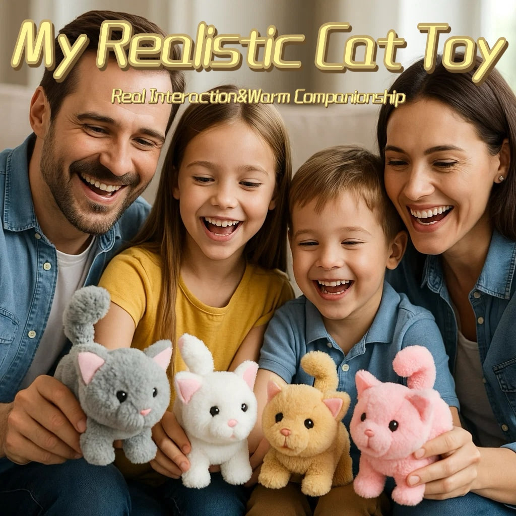 🟣🎁🐱My Realistic Cat Toys-🐾Bring Endless Joy and Warmth