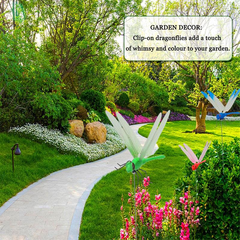 3PCS Dragonfly Hat Clip-Lifelike Dragonfly Clips