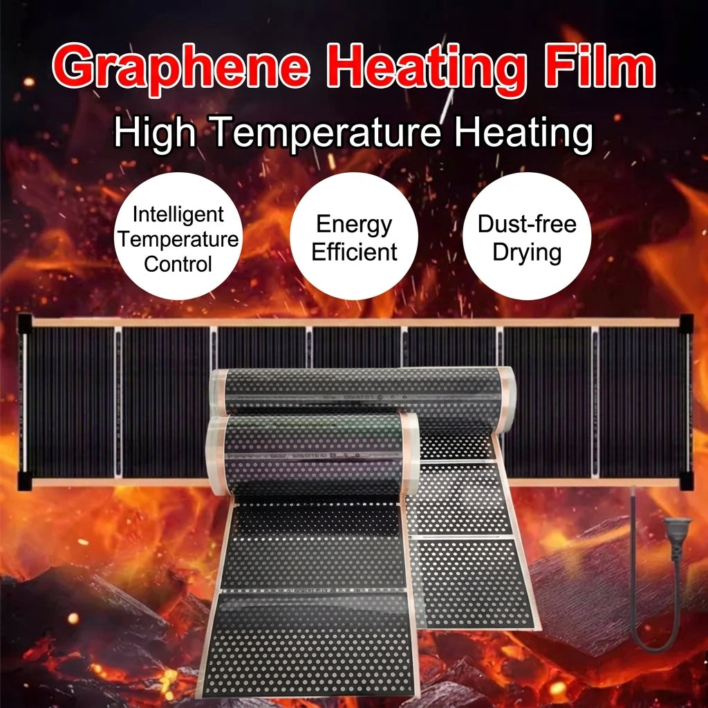 🔥3-Second Rapid Heating Honeycomb Graphene Far-Infrared Ceramic Wall Heater
