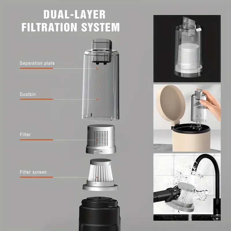 Car Vacuum Portable Cordless High Power