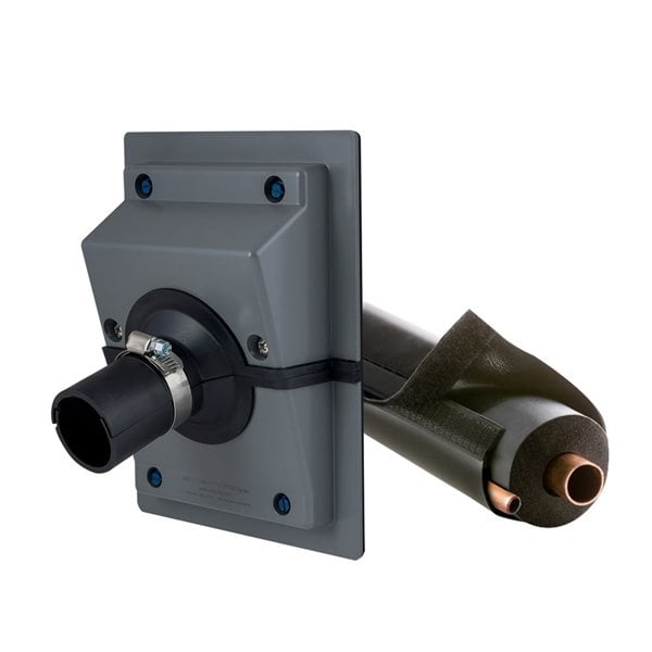 🔥 HVAC Wall Penetration & Line-Set Cover Kit – Retrofit Finish Solution