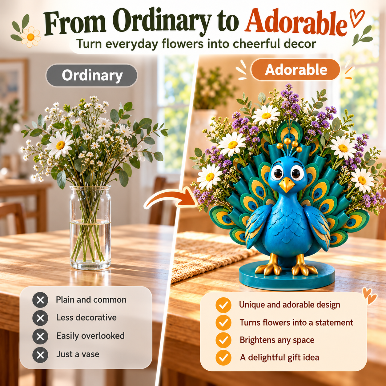 Whimsical Animal Decorative Holder
