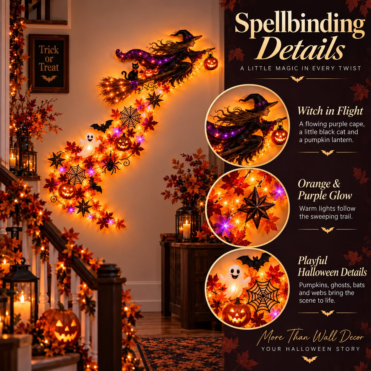 Halloween Magic Trail Wall Light Collection