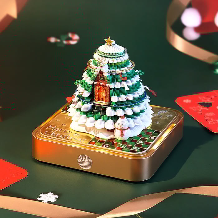 🎄Tree House Paper Sculpture Calendar