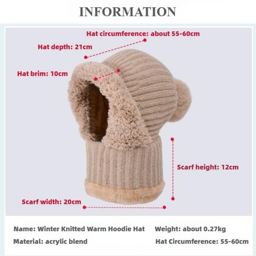 🔥50% OFF🎁Women's Knitted Hat In Autumn And Winter