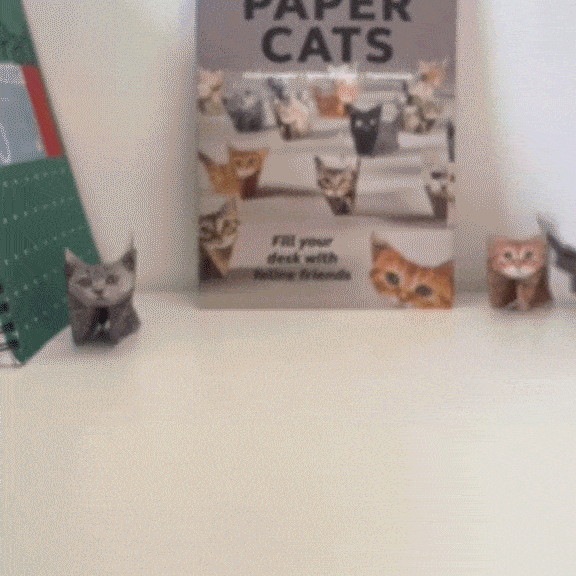 🔥LAST DAY 50% OFF - DIY Paper Cats✨Beginner-Friendly (Include Step-by-Step Guide)