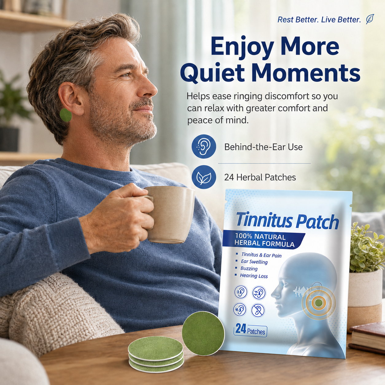 Tinnitus Relief Patches
