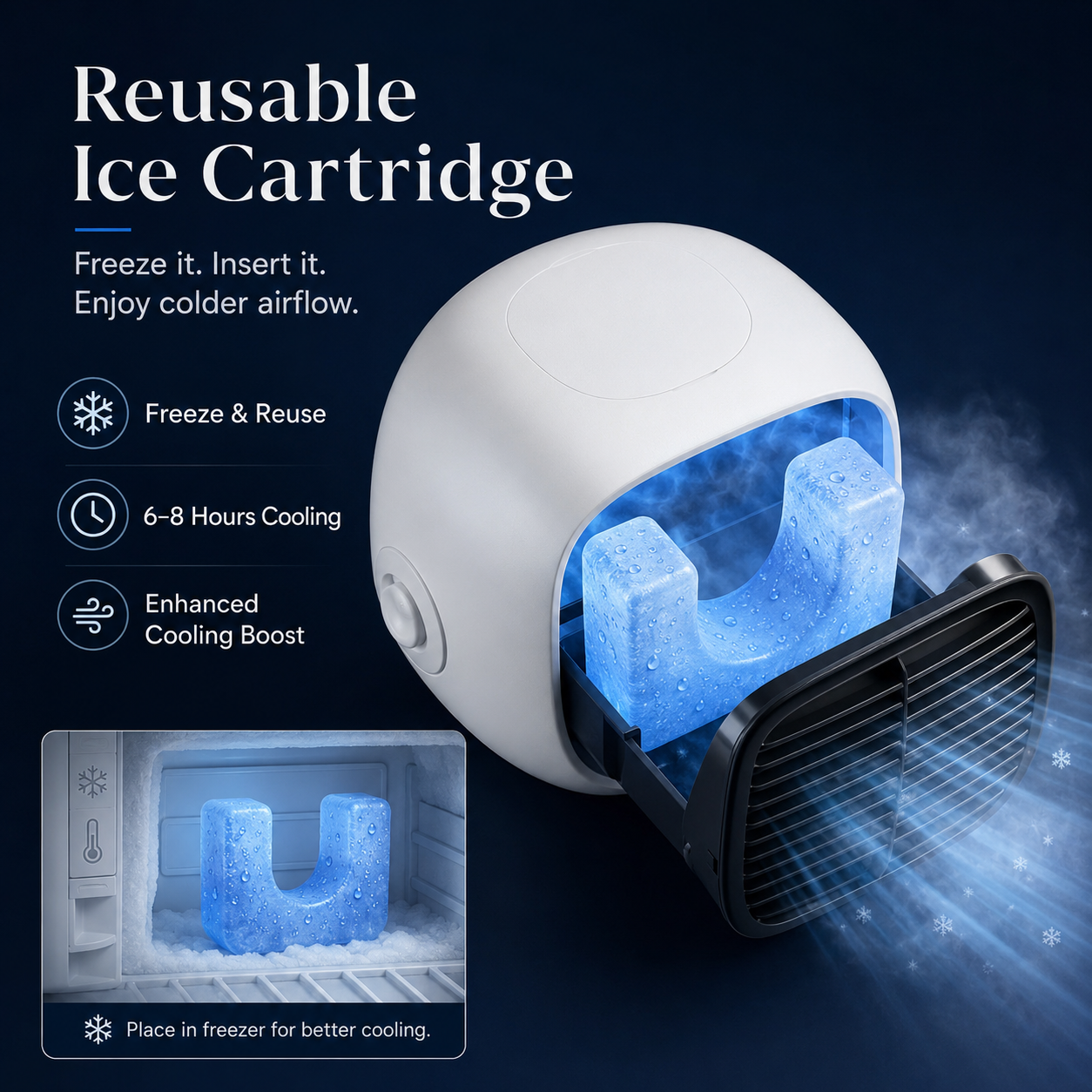 ❄️Silent Spray Super-Powerful Air Cooler