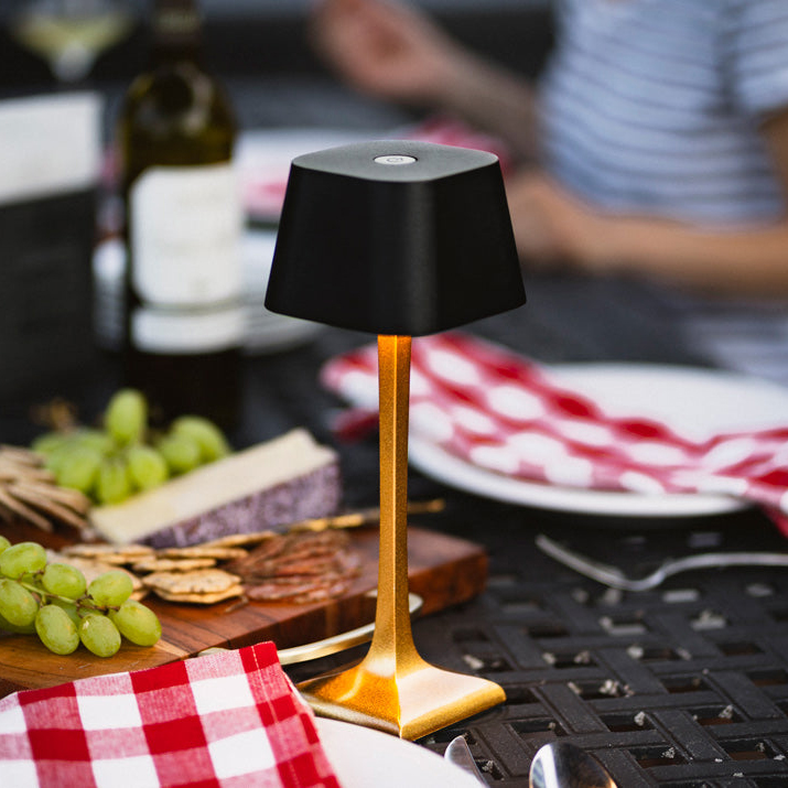 Cordless Table Lamp - Dimmable & Rechargeable Waterproof Desk Light