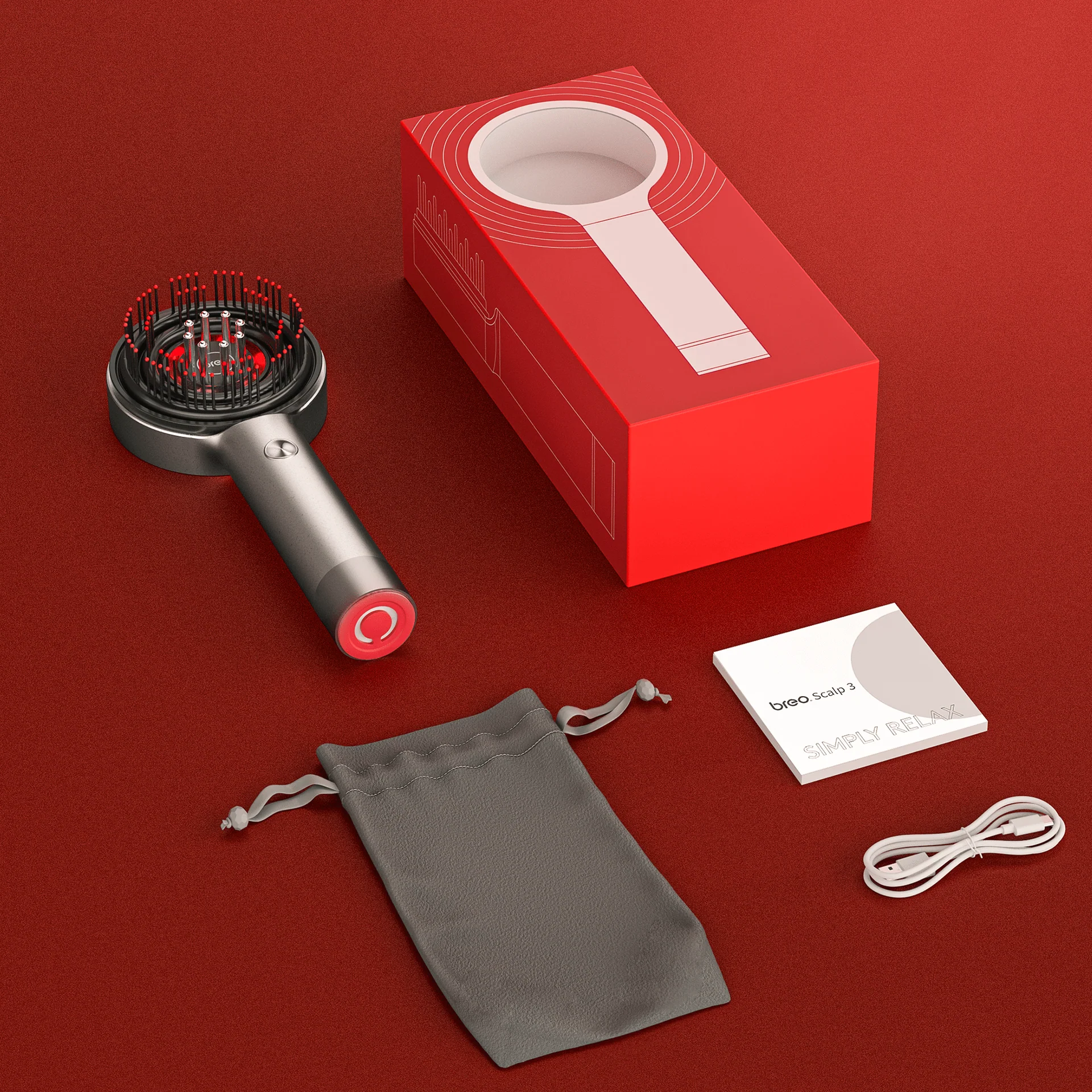 Welnax™ Red Light Therapy Brush