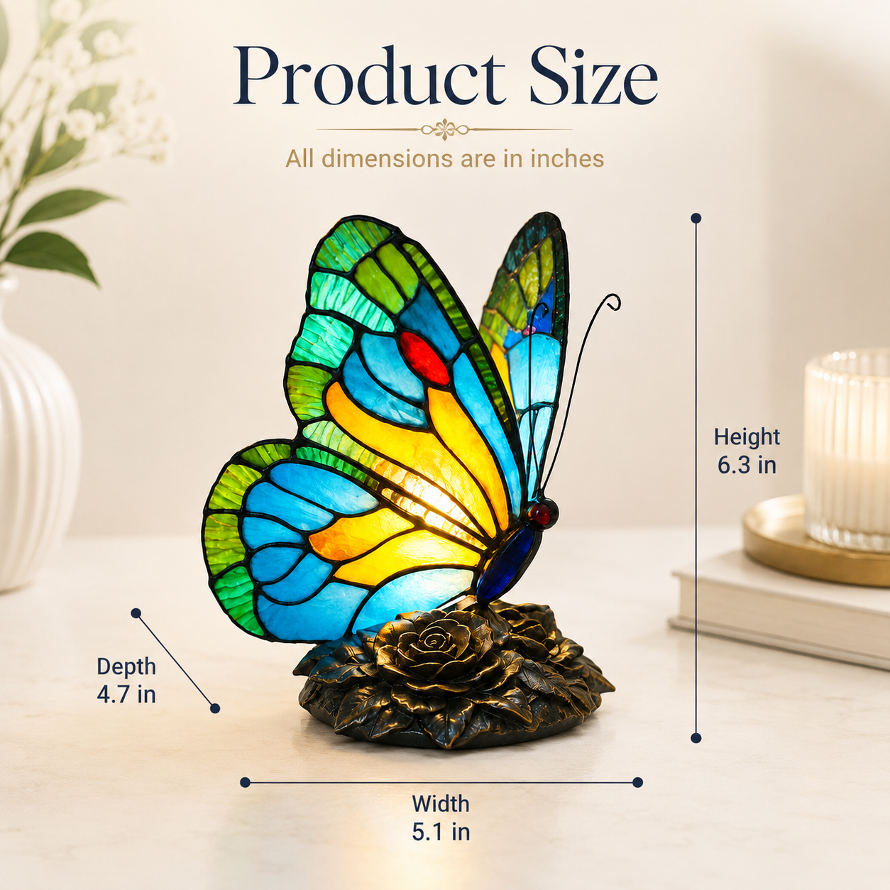 🦋🦉Enchanted Glow Night Lights