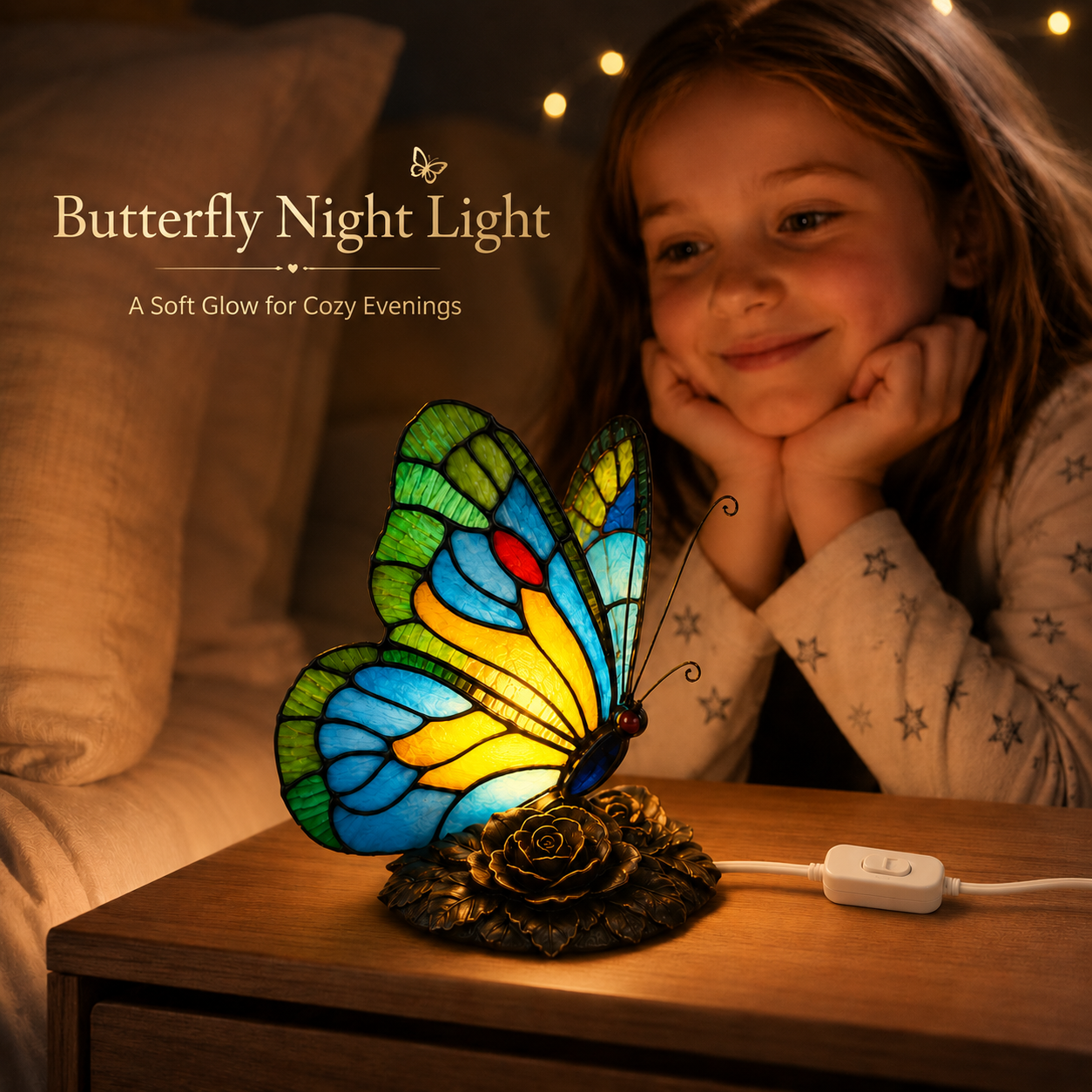 🦋🦉Enchanted Glow Night Lights