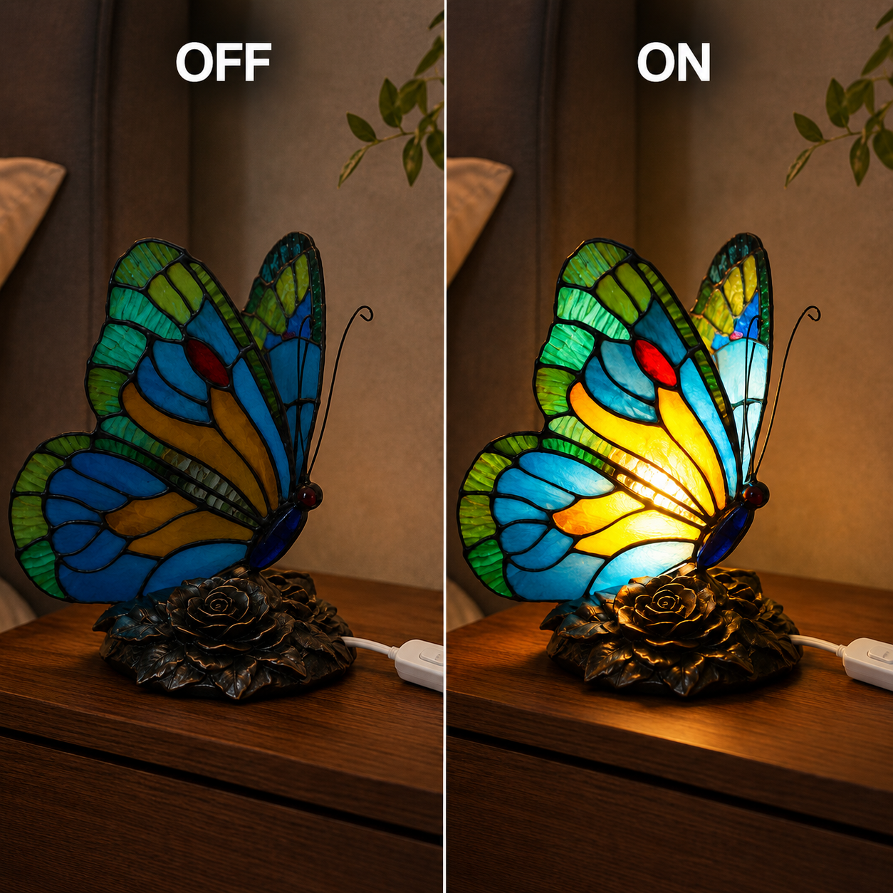 🦋🦉Enchanted Glow Night Lights