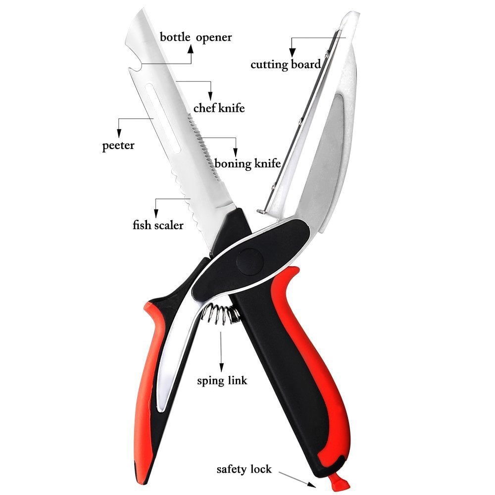 6 in 1 Smart Vegetable Scissors