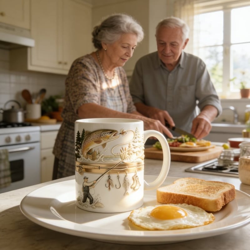 🎣Hooked on Fishing Coffee Mug