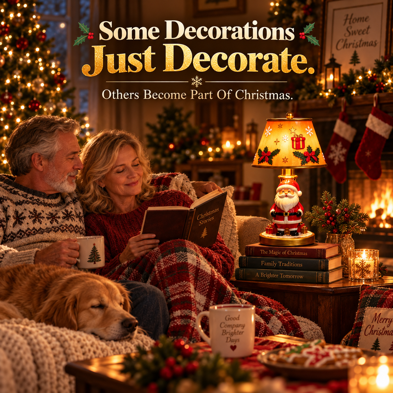 Nostalgic Christmas Table Lamp