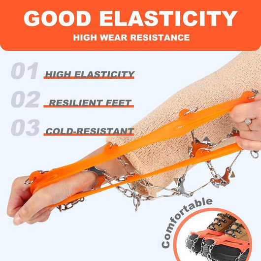 Outdoor Snow Anti-slip Eight-Tooth Ice Cleats