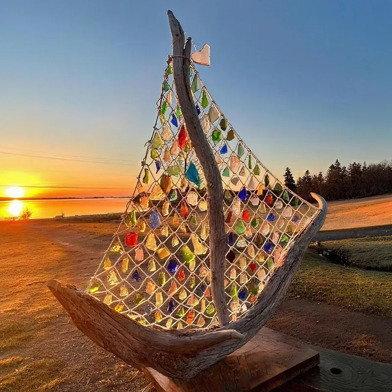 🔥Final Inventory 49% OFF🌊 Sea Glass Boat
